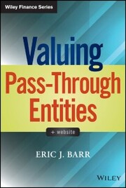 Valuing Pass-Through Entities - Cover