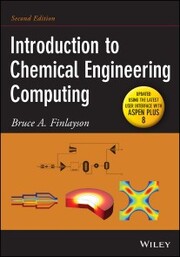 Introduction to Chemical Engineering Computing - Cover