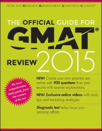 The Official Guide for GMAT Review 2015 - Cover