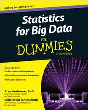Statistics for Big Data For Dummies - Cover
