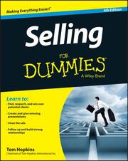 Selling For Dummies - Cover