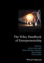The Wiley Handbook of Entrepreneurship - Cover
