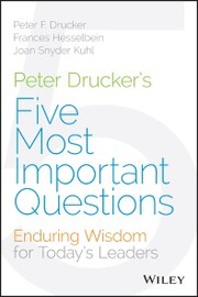 Peter Drucker's Five Most Important Questions - Cover