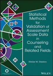 Statistical Methods for Validation of Assessment Scale Data in Counseling and Related Fields - Cover