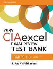 Wiley CIAexcel Exam Review Test Bank