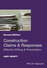 Construction Claims and Responses - Cover