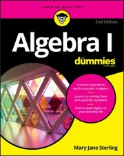 Algebra I For Dummies - Cover