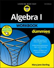 Algebra I Workbook For Dummies - Cover