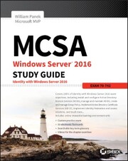 MCSA Windows Server 2016 Study Guide: Exam 70-742 - Cover