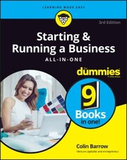 Starting and Running a Business All-in-One For Dummies - Cover
