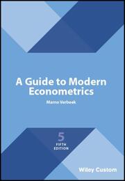A Guide to Modern Econometrics - Cover