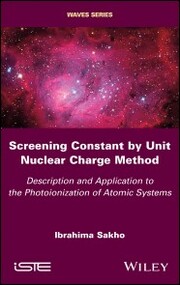 Screening Constant by Unit Nuclear Charge Method - Cover