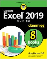 Excel 2019 All-in-One For Dummies - Cover