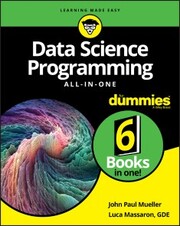 Data Science Programming All-in-One For Dummies - Cover