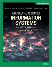 Managing and Using Information Systems