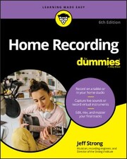 Home Recording For Dummies - Cover