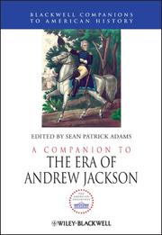 A Companion to the Era of Andrew Jackson - Cover