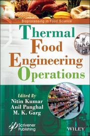 Thermal Food Engineering Operations - Cover