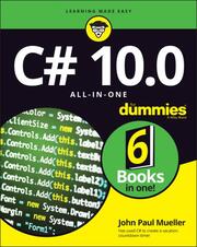 CSharp 10.0 All-in-One For Dummies - Cover