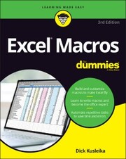 Excel Macros For Dummies