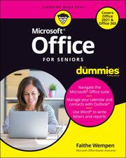 Office For Seniors For Dummies - Cover