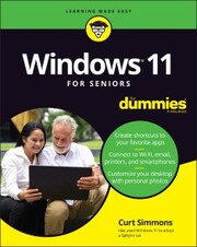 Windows 11 For Seniors For Dummies - Cover