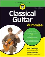 Classical Guitar For Dummies - Cover