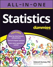 Statistics All-in-One For Dummies - Cover