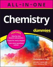 Chemistry All-in-One For Dummies (+ Chapter Quizzes Online) - Cover
