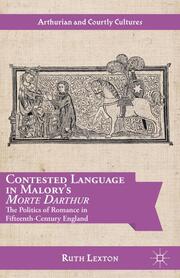 Contested Language in Malory's Morte Darthur - Cover