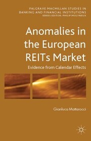 Anomalies in the European REITs Market - Cover