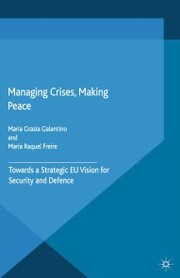 Managing Crises, Making Peace - Cover