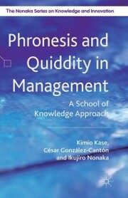 Phronesis and Quiddity in Management - Cover
