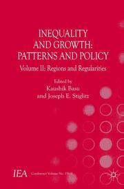 Inequality and Growth: Patterns and Policy - Cover
