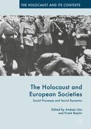 The Holocaust and European Societies - Cover