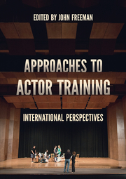 Approaches to Actor Training - Cover