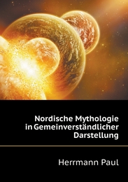 Nordische Mythologie in Gemeinverständlicher Darstellung - Cover