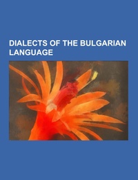 Dialects of the Bulgarian language - Cover