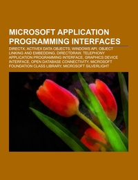 Microsoft application programming interfaces