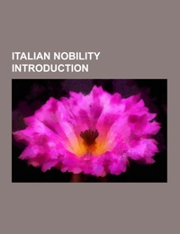 Italian nobility Introduction