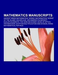 Mathematics manuscripts