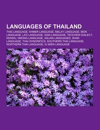 Languages of Thailand - Cover