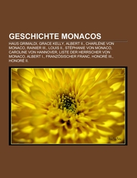 Geschichte Monacos - Cover