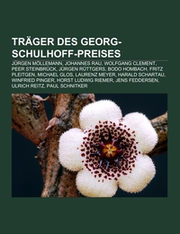 Träger des Georg-Schulhoff-Preises - Cover