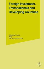 Foreign Investment, Transnationals and Developing Countries - Cover