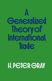 A Generalized Theory of International Trade - Cover
