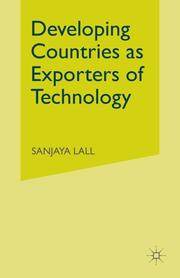 Developing Countries as Exporters of Technology - Cover