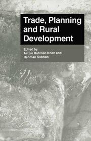 Trade, Planning and Rural Development