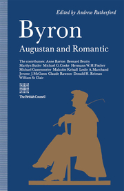 Byron: Augustan and Romantic