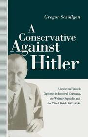 A Conservative Against Hitler